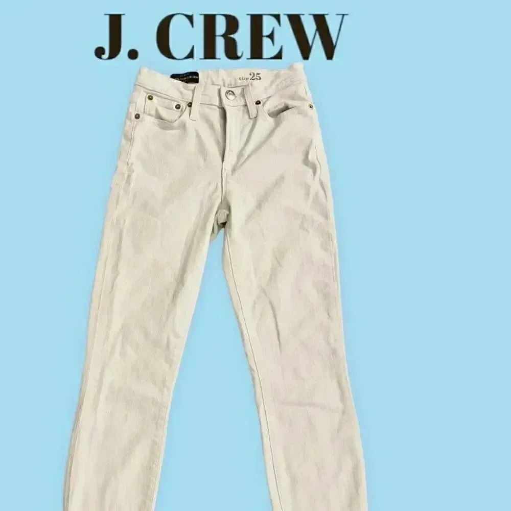 J. CREW Lookout High Rise Crop Jeans - Picture 1 of 7